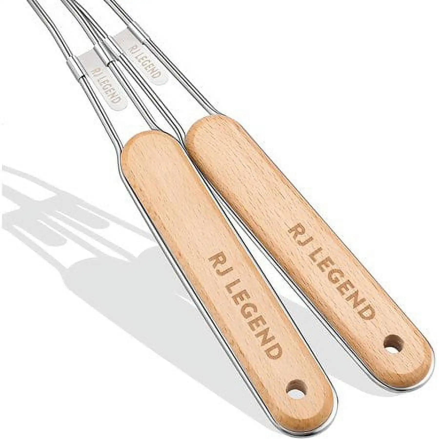 مصفاة مقشدة صغيرة المسامية، سلة معكرونة، مجموعة أدوات المطبخ مكونة من قطعتين