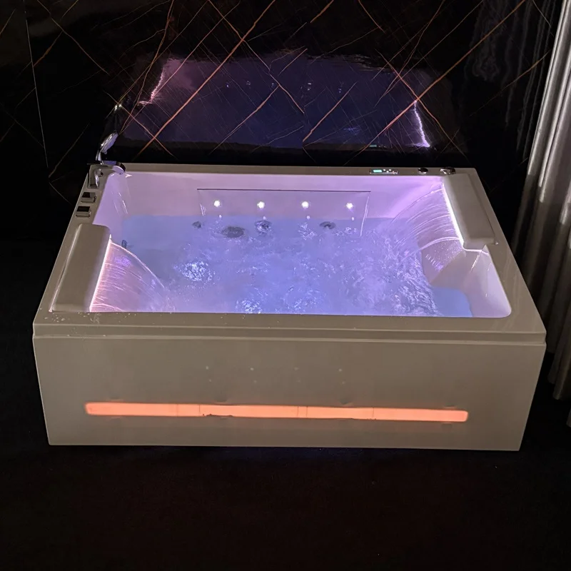 &c 2 Person Luxury Bathroom Bathtub Jacuzi Sexy  Massage Whirlpool SPA Acrylic Bath Tub Hydromassage for Villa