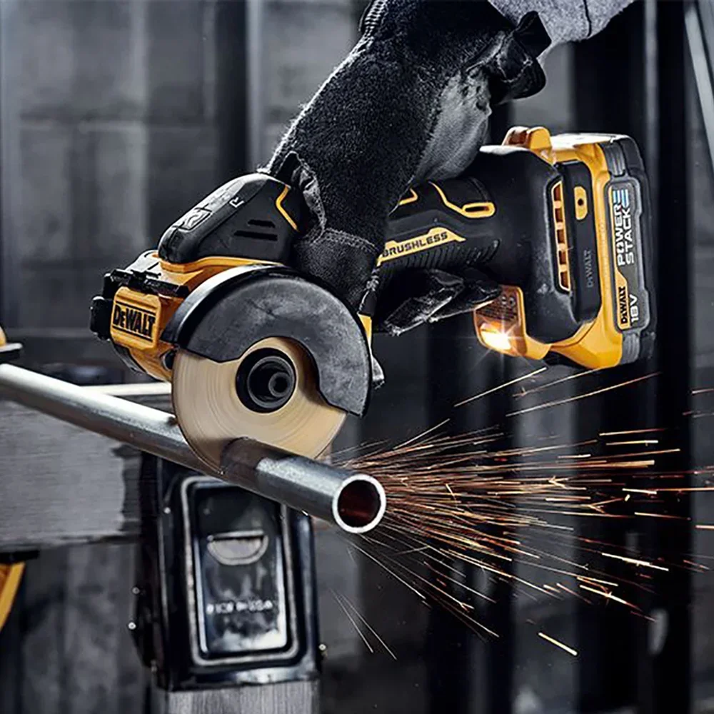 Dewalt DCS438 Angle Grinder 20v 76x10mm 20000rpm Brushless Motor Handhold Cut Saw Rechargeable Universal 20v and 18v Battery