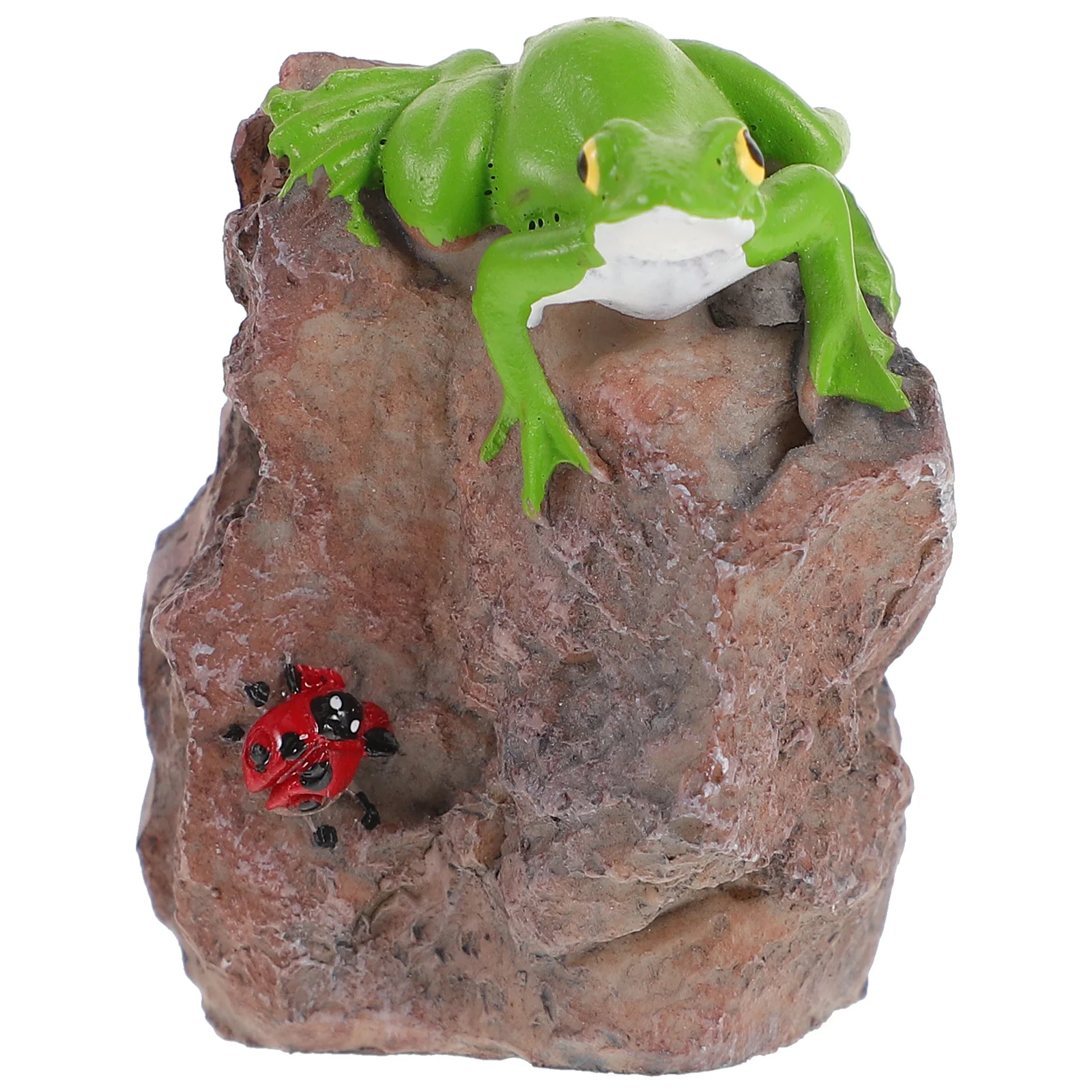 

Resin Frog Statue Small Realistic Frog Garden Ornament Outdoor Decorative Yard Decor Garden Statue Resin Animal Decoration