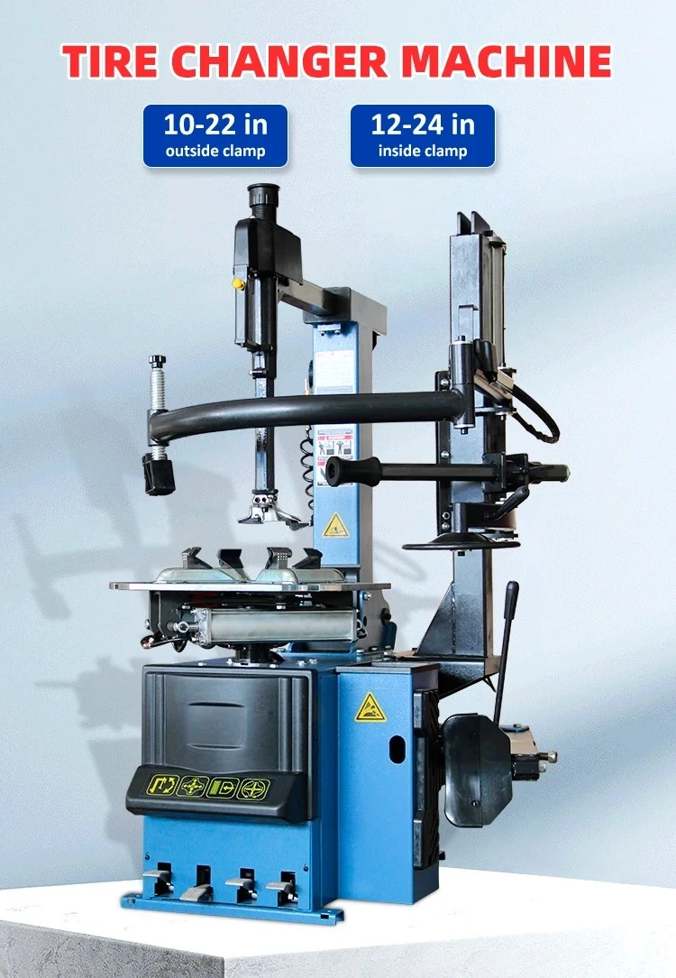 TF596TC Smontagomme - per auto e motocicli, certificato CE, ideale per negozi di riparazione auto e negozi di pneumatici