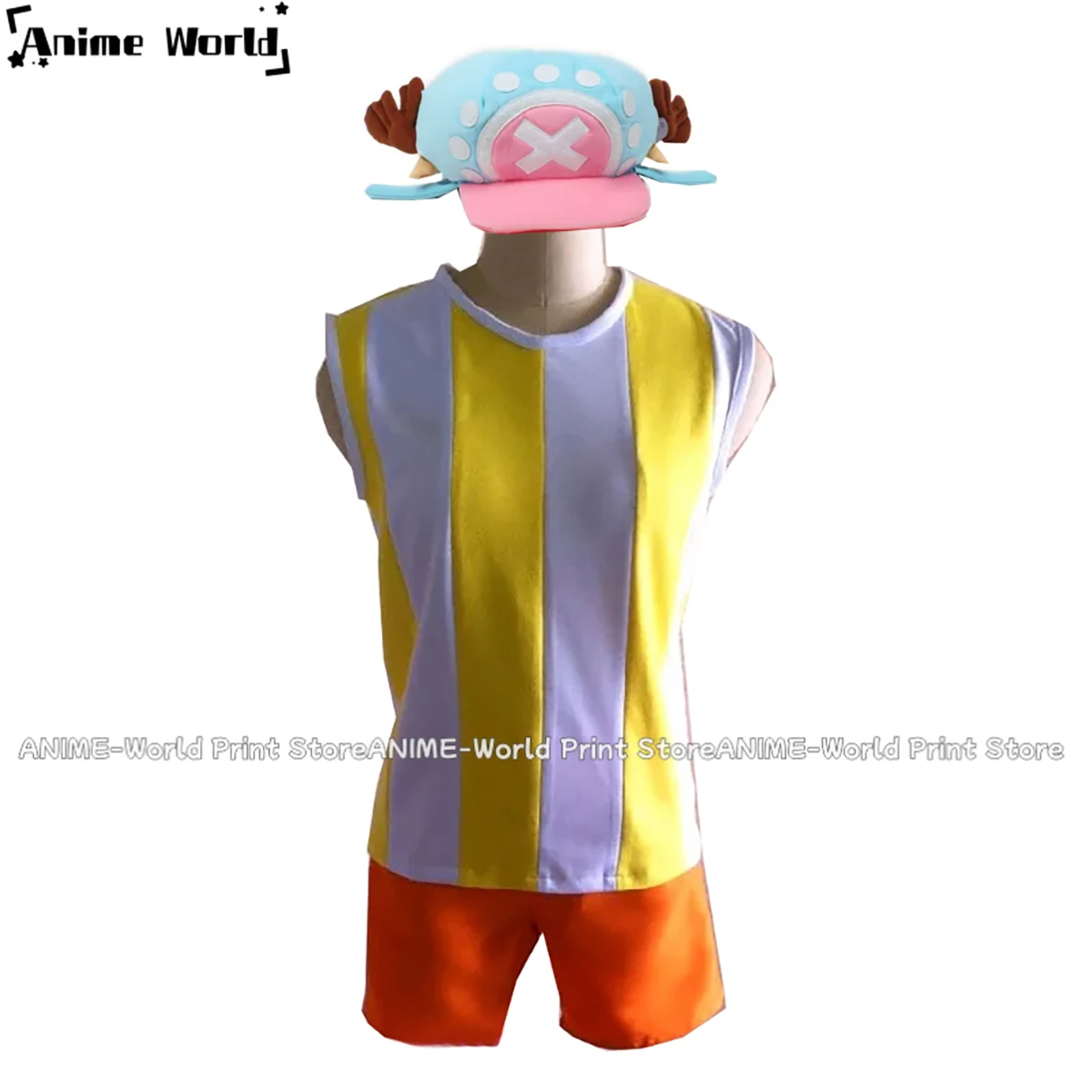 

Tony Tony Chopper Cosplay Costume with Hat Cosplay Costume Halloween Carnival Unifroms Custom Made Any Size