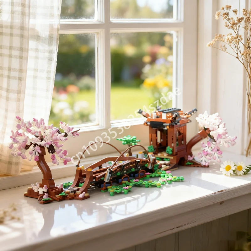 

786 шт. MOC 2 Храм Тысяча Жабов Восстановление Создатель Модель Строительные Блоки Игрушки Сборка DIY Рождественские Подарки Идея Кирпич День Рождения