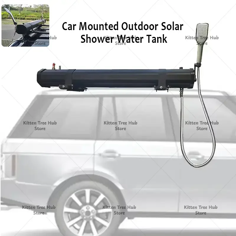 Car Mounted High Quality Car Camping Shower Water Tank Off-Road Car Roof Shower Camping Outdoor Mobile Shower Water Tank