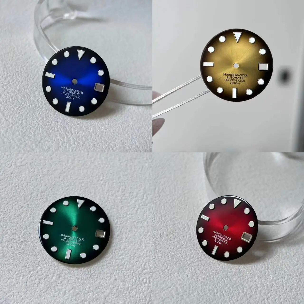 

Часы наручные с градиентным переходом 28,5 мм, зеленые, 29 мм