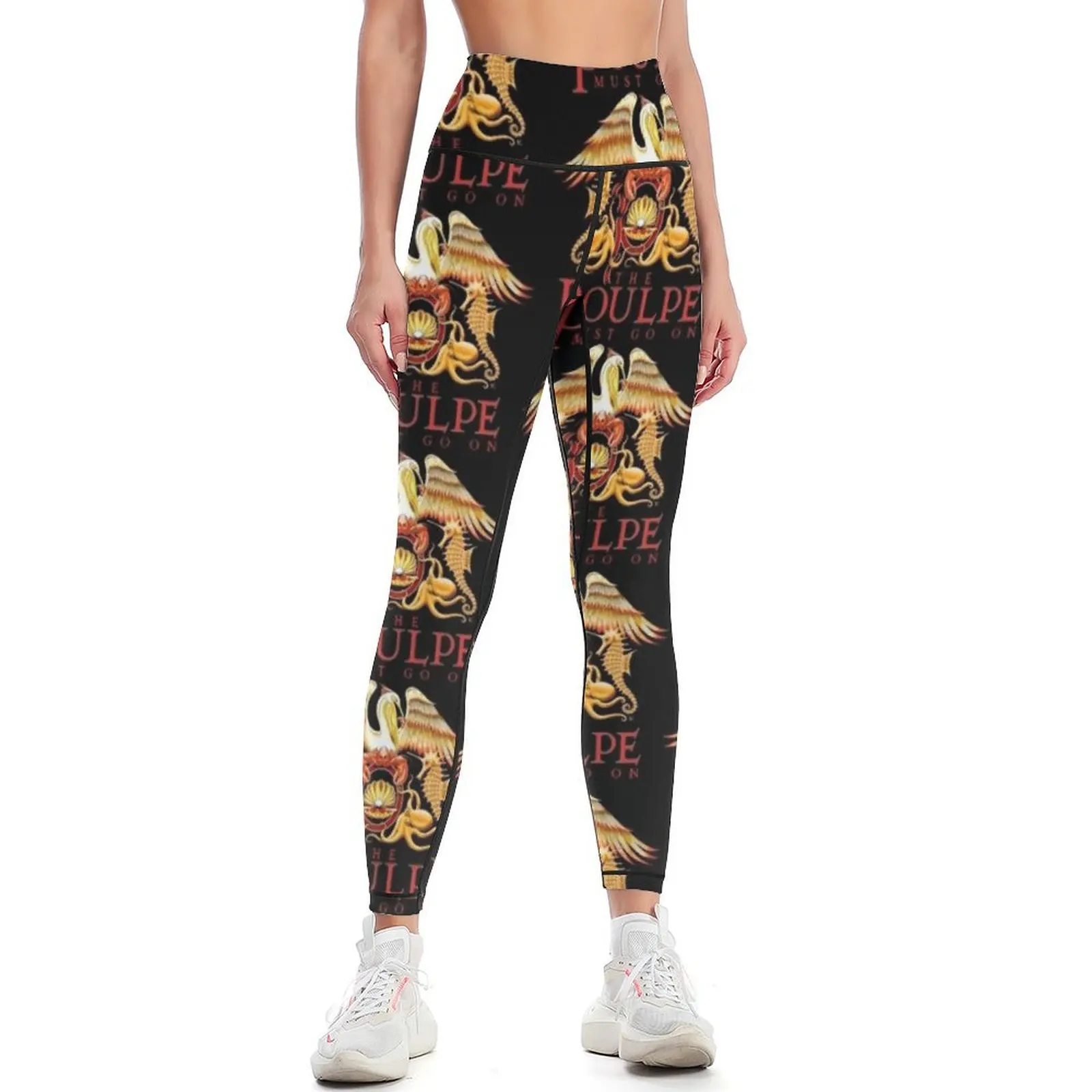 

The Poulpe Must Go On Leggings jogging pants sport legging sports for legging push up Womens Leggings