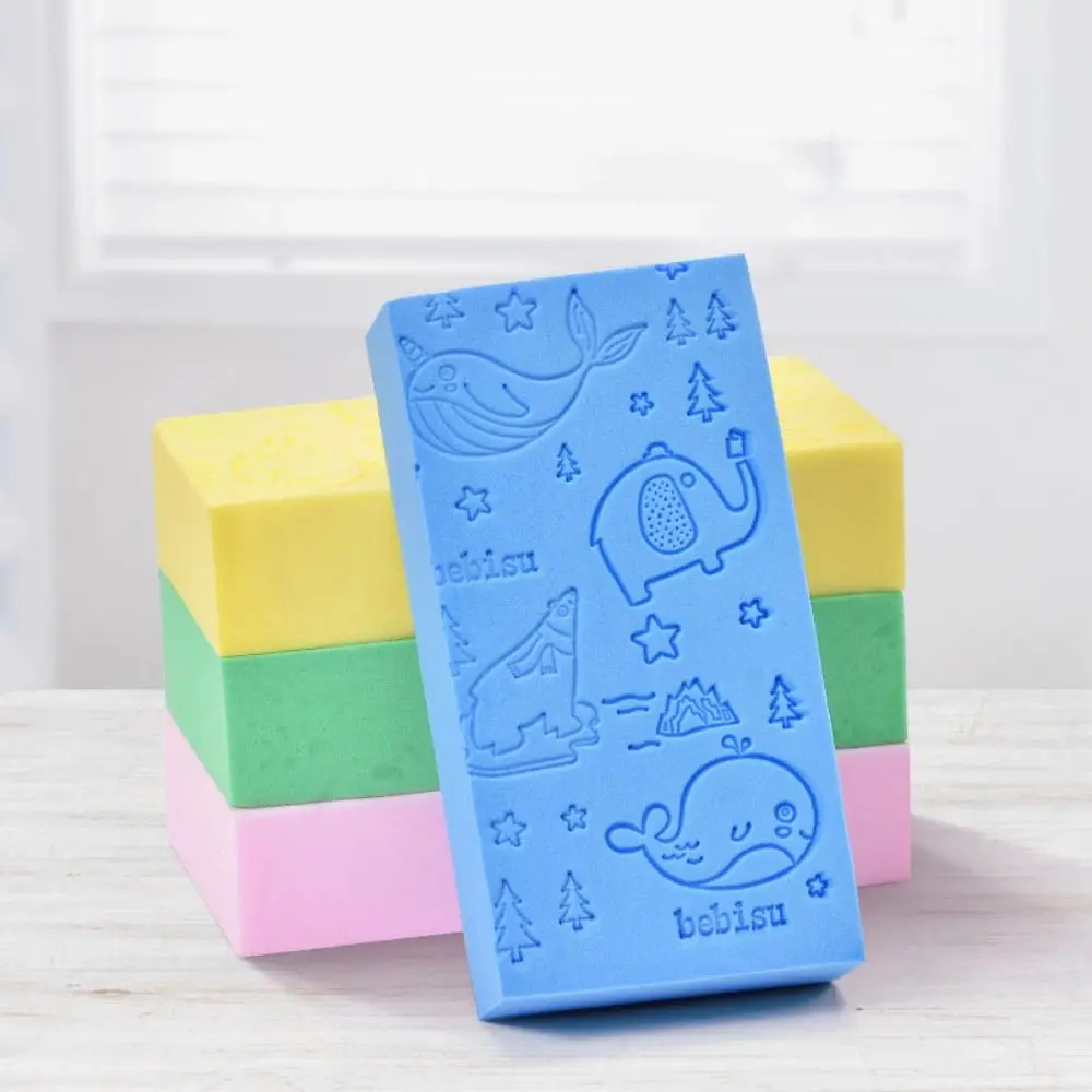 

Three-dimensional Bathing Sponge Does Not Hurt The Skin Gentle Spa Exfoliator Cleaning Cartoon Pattern Shower Sponge