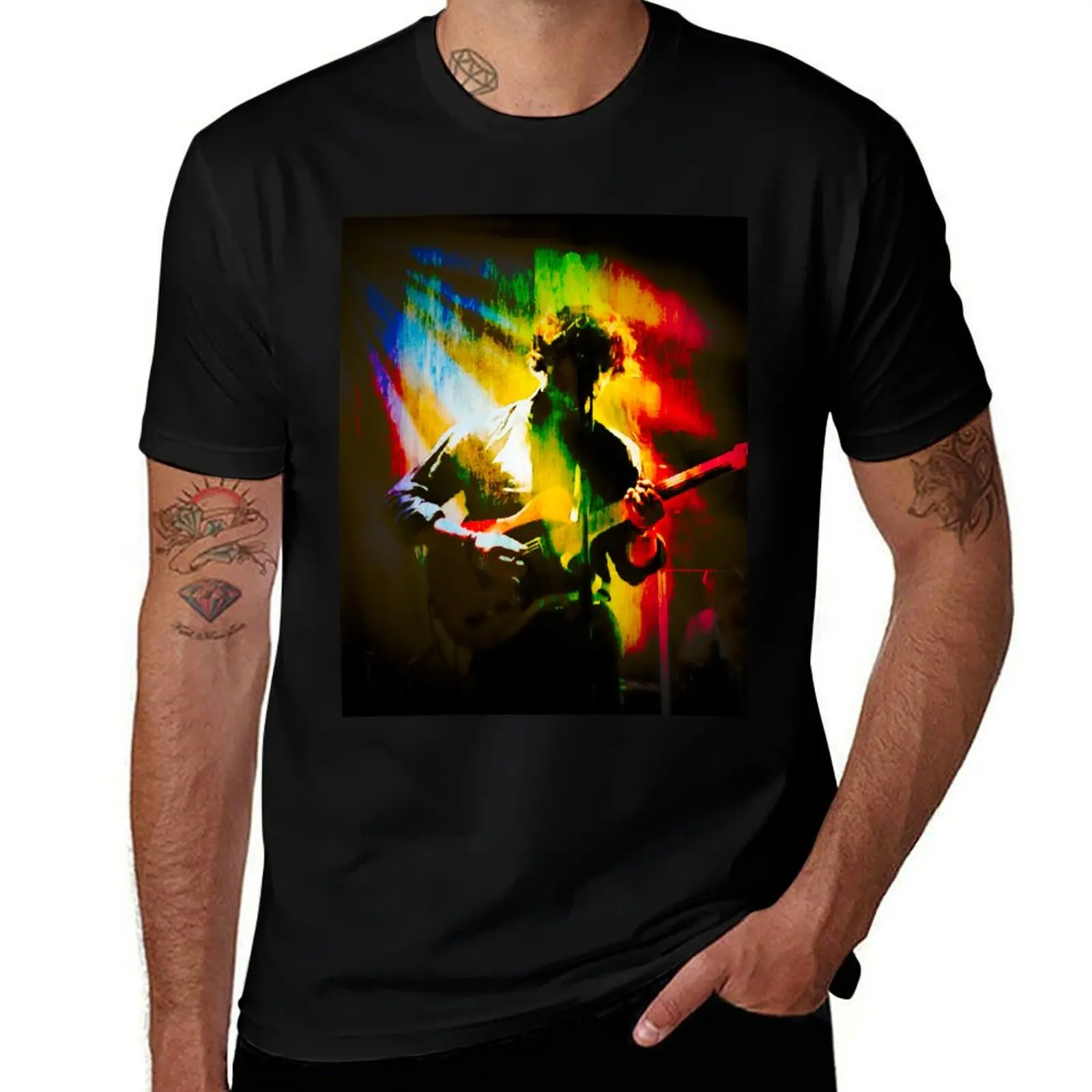 

Jack Savoretti Watercolour Solo T-Shirt anime tshirt man t shirts for men casual T-Shirt