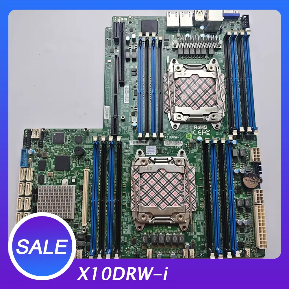 

Серверная материнская плата LGA2011 DDR4 с двухканальной памятью X10DRW-i REV: 1.02