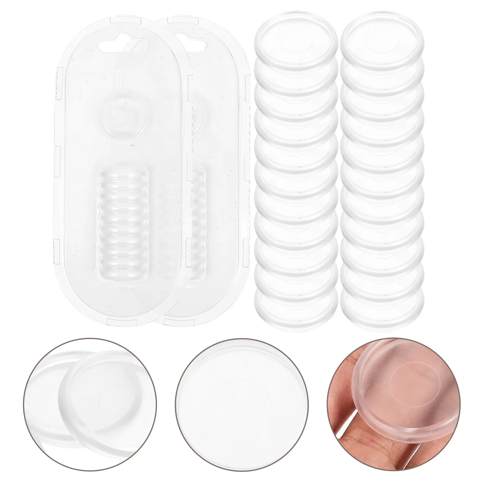 

44Pcs ABS Plastic Binding Discs Loose Leaf Binder Rings for Notebook Planner Scrapbook Accessories DIY Use