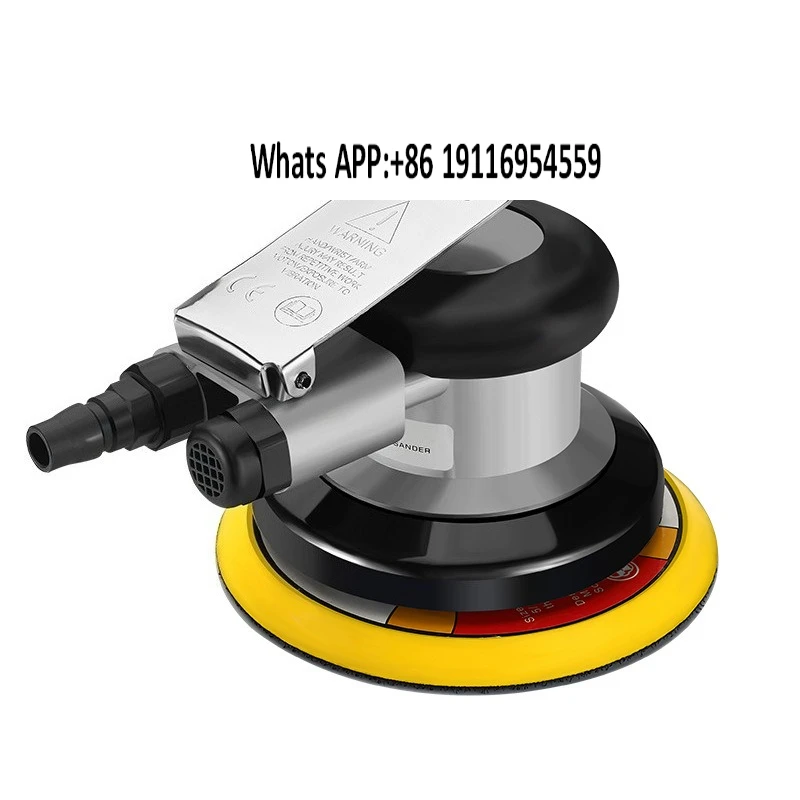 

Цельнометаллическая шлифовальная машина Промышленная машина для наждачной бумаги Высокоскоростная полировальная машина с 5-дюймовым диском Пневматическая машина для нанесения воска