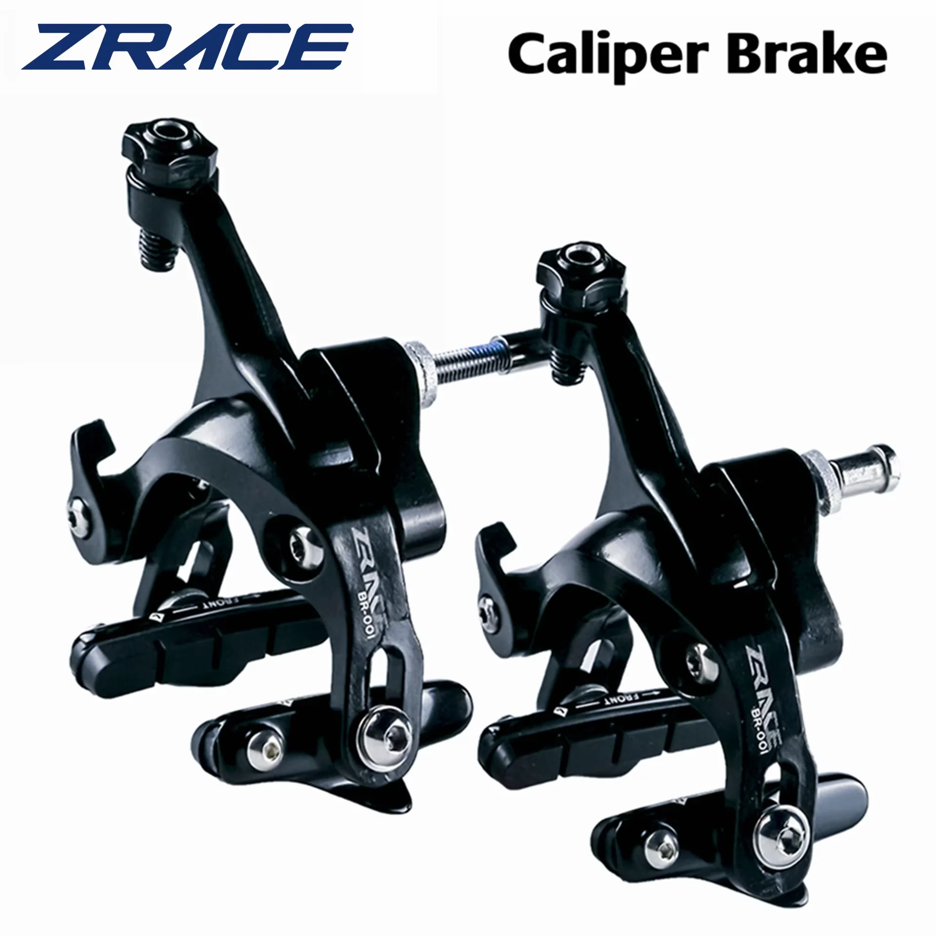 ZRACE BR-001 Caliper Brake Road and Folding Bike Calipe Brake, Dual Pivot Calipers Bike Brake, 105