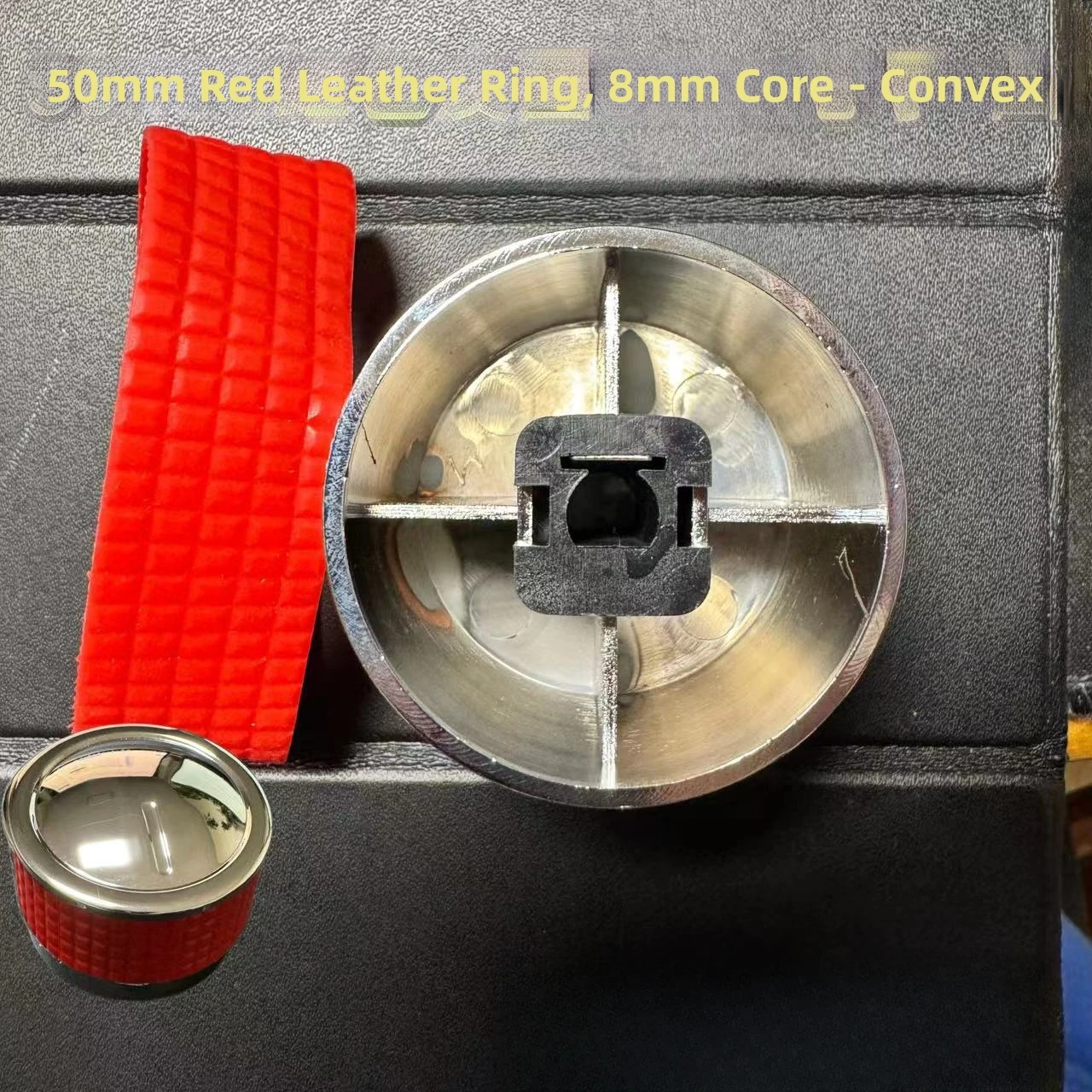 For Western Tapered Plated 50mm Oven Knob Compatible with For Cooktops and For BBQ Grills for Precise Temperature Control