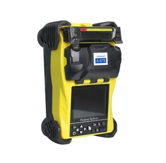 Fornecimento de fábrica A-87s A-15F Splicer automático de fibra óptica com VFL para FTTH para redes 4G 3G GSM POE