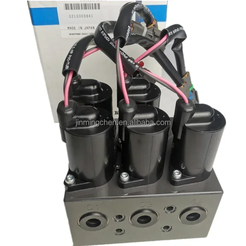 

Genuine Excavator Parts Solenoid Valve Assembly KHJ14520 For SH200-5 SH350-5 SH200-6 SH350-6 LBX210X2 LBX210X3