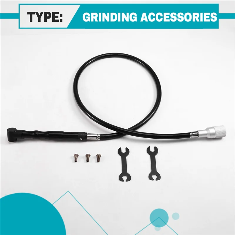 

ABUG-3Mm 90 Degree Air Grinder Pneumatic Tool Micro Grinder Grinding Polishing Tool Set Electric Grinder Transfer Head Part
