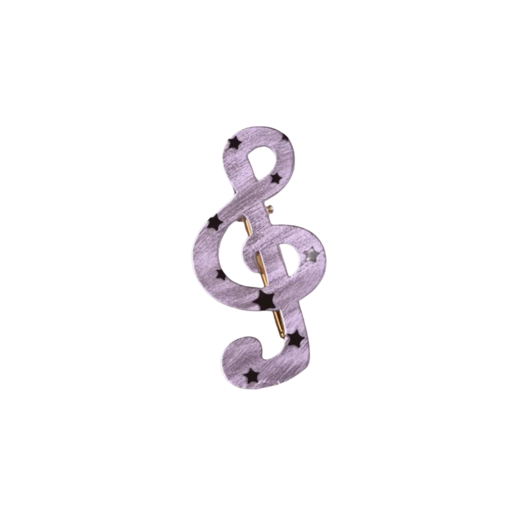 Stylish Acrylic Musical Note Hairpins Anti Slip Creative Polka Dot Hair Clips Elegant Sweet Korean Fashion Hair Accessories INS