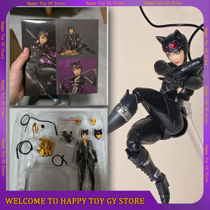 

New Arkham Ko Catwoman Action Figure Selina Kyle Batman Model Amazing Yamaguchi Anime Collection Figurine Collection Gift Toys