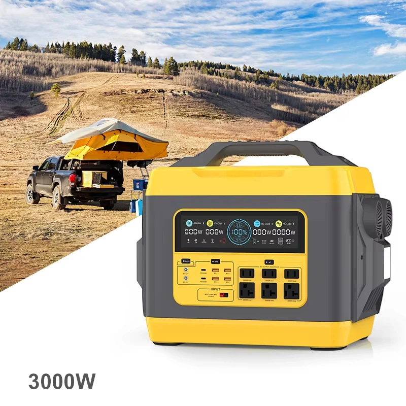 

Lipower 3KW AC Fast Charging Solar Generator Bidirectional Inverter 2880wh Outdoor Power Station For RV Trip