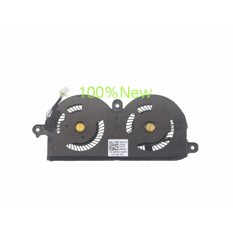 Laptop CPU Cooling Fan For Dell FOR XPS 13 9370 P82G001 0980WH 980WH