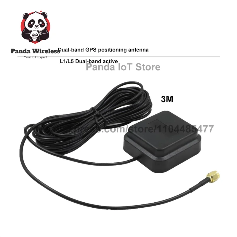 1 قطعة 3M YB0017AA Quectel GNSS هوائي L1/L5 كفاءة الأداء GPS Glonass Galileo BEIDOU QZSS SMA-J لقاعدة RTK LC29H #3