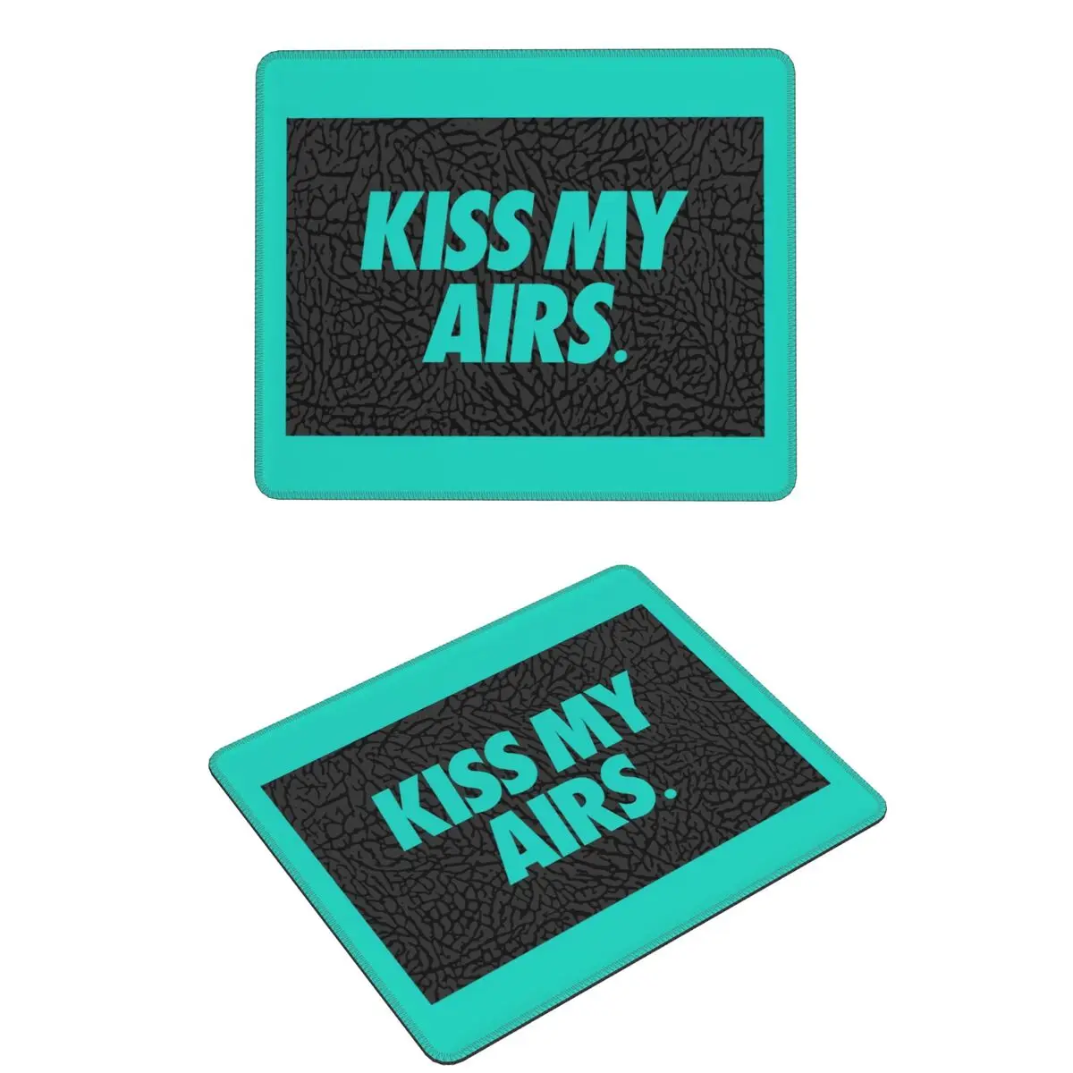 

KISS MY AIRS Mouse Pad Computer Keyboard Mouse Mat Gamer PC Desk Mat Office Accessories Table Mats