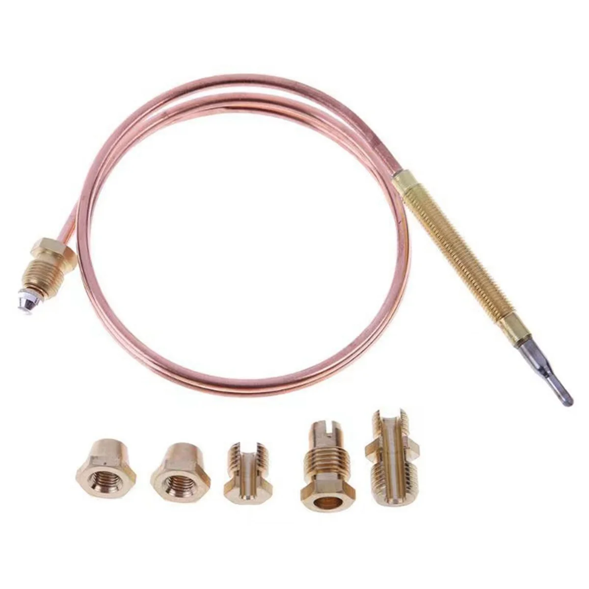 ABQR 90CM Thermocouple Sensor Universal Thermocouple Replacement Patio Heater for Gas Fireplace Furnace Fire Pit Water Heater