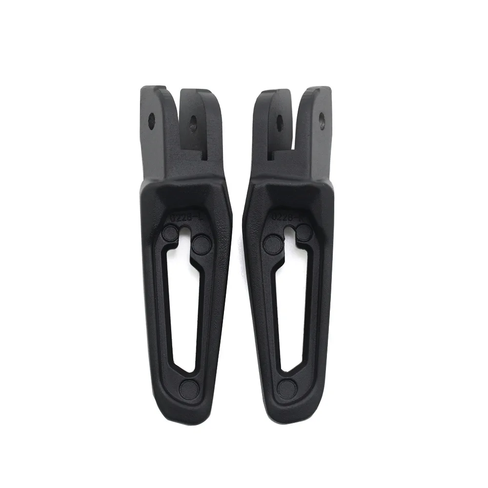 Motorcycle Rear Passenger Foot Pegs Footrests Accessory For Ducati Monster 1200 S 937 821 Dark Stealth Stripes 1200 25th