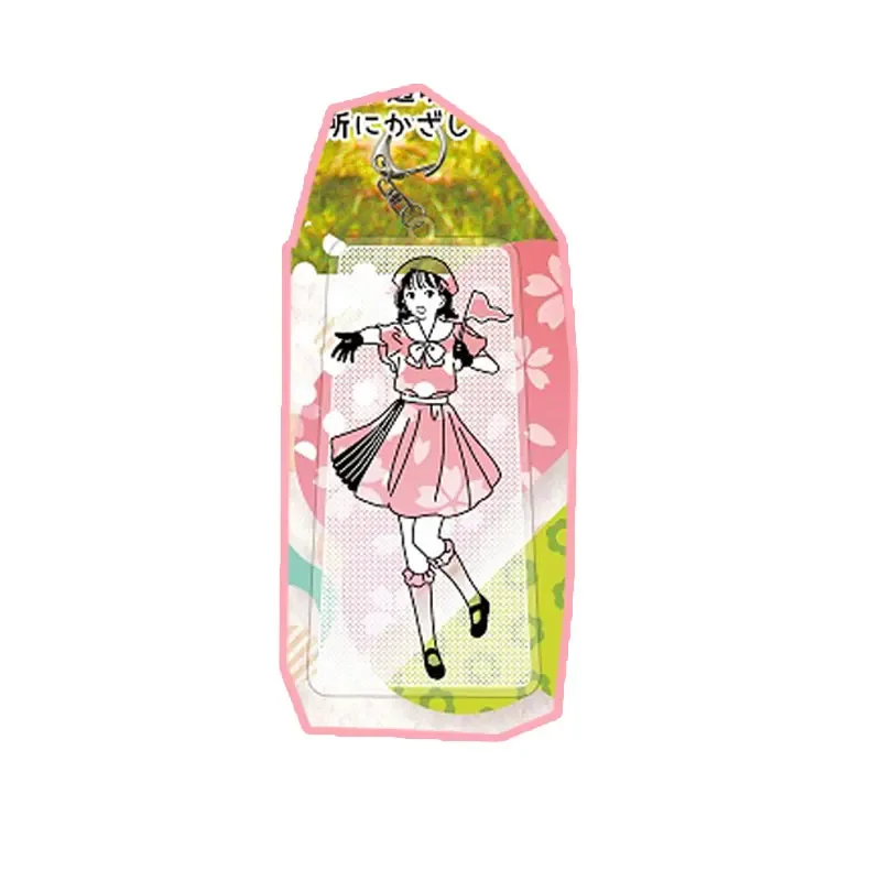 Japanese Gashapon Capsule Toys Sotaes Maiden Walking in Autumn  7th Edition Acrylic Keychain Pendant