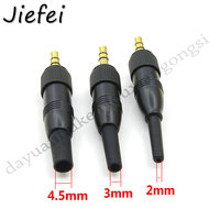 5Pcs Black 3.5mm 3.5 MM 1/8\