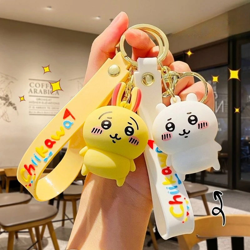 

Kawaii Chiikawas Cartoon Keychain Cute Y2K Bag Pendant Keychain Backpack Ornament Girl Anime Gift Kids Birthday Toys