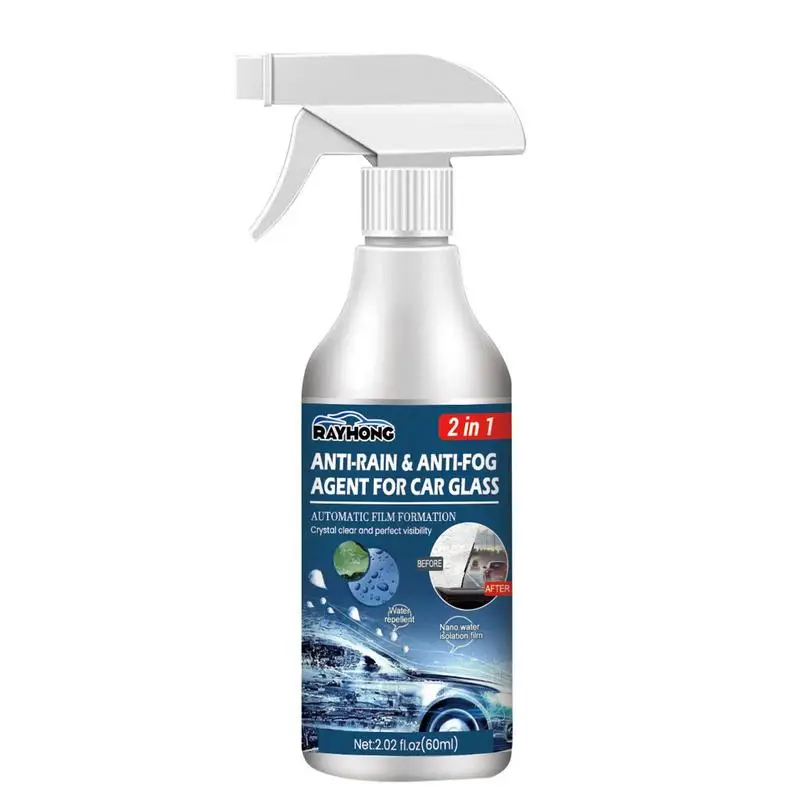 

Car Anti Fog Spray Auto Glass Film Coating Agent Universel Windshield Cleaning Spray Defogger Cleaner Spray For Mirrors Sunglass