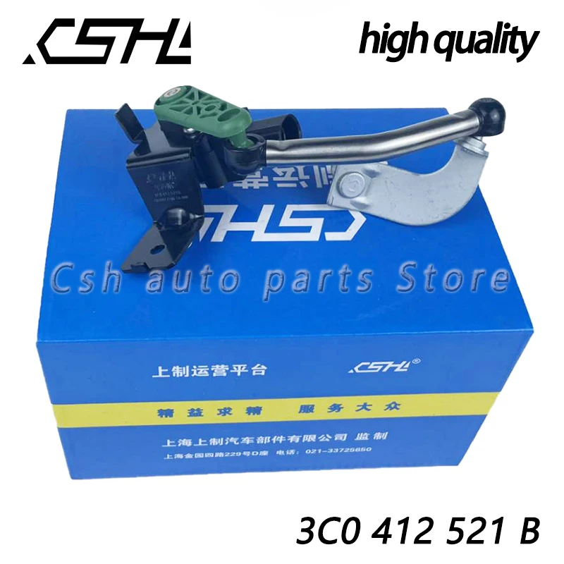 

3C0412521B Headlight Level Sensor for AUDI Q3 VW GOLF MK6 PASSAT B7 TIGUAN SHARAN SCIROCCO TOURAN PASSAT CC B6 3C0412522B