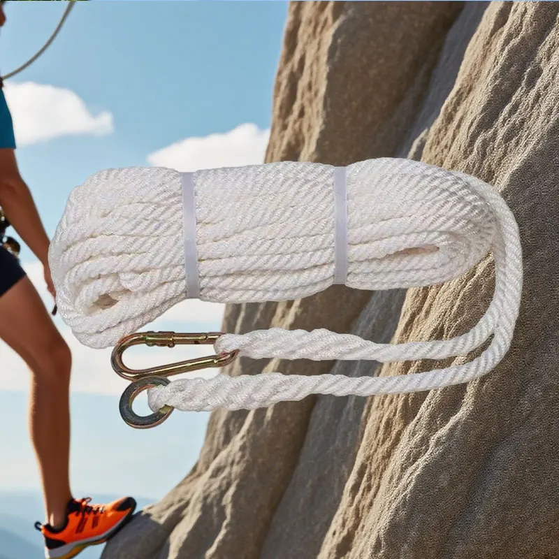 

Thickened Outdoor Clothesline Travel Clothesline Binding Rope Safety Rope Rescue Rope Rock Climbing Rope Escape Rope Safe Firm