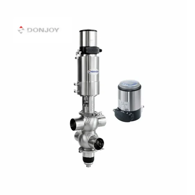 SS316 hot sale donjoy mixproof valves pneumatic mix proof sanitary valve mixproof valve