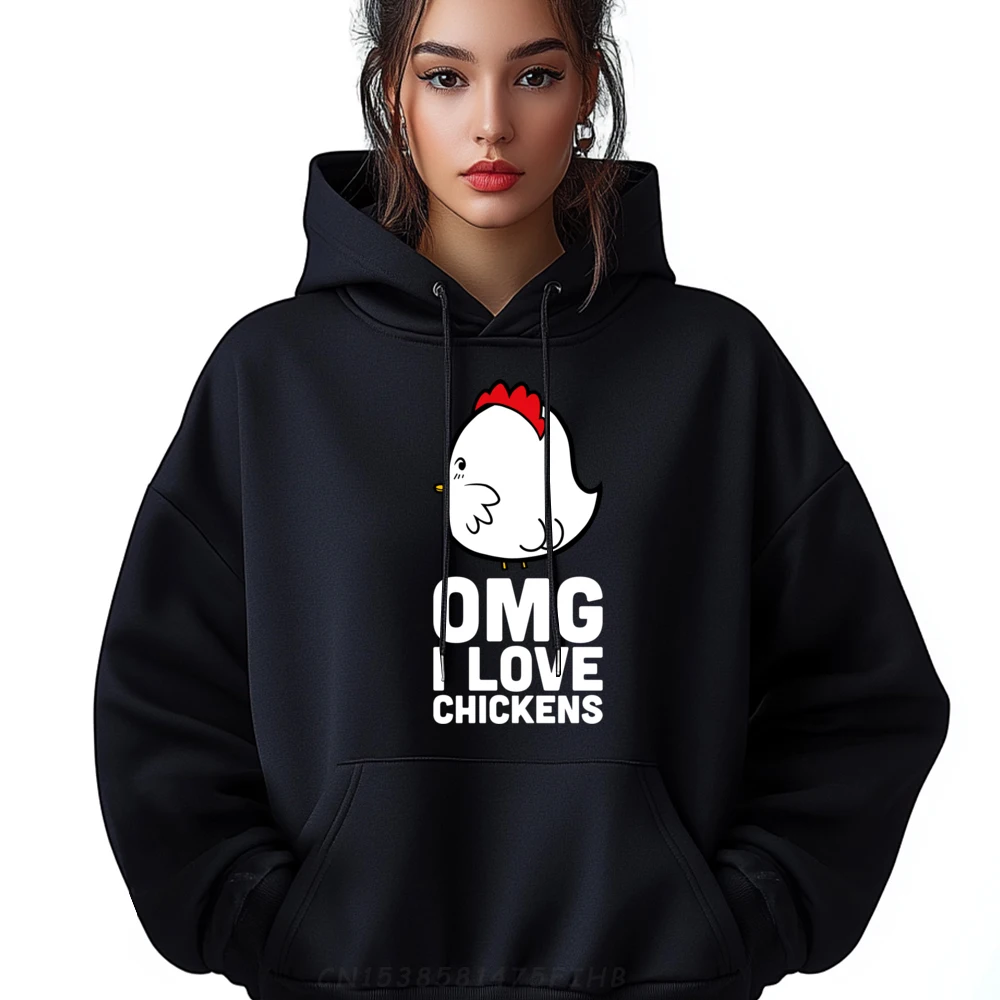 

Men Newest Gift Hoodies O Neck Autumn Hoodies Group Long Sleeve Chicken Shirtsomg I Love Chickens Coats