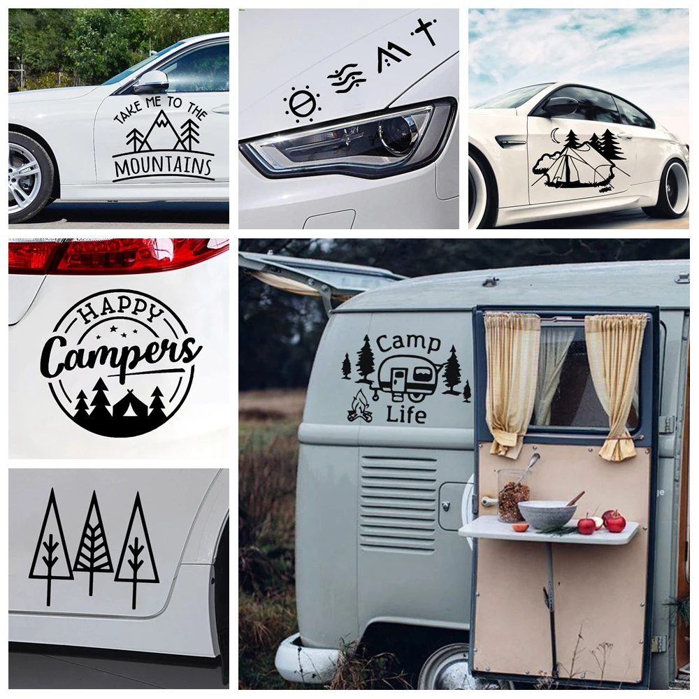 

Cool Design Jungle Car Stickers Car Rearview Mirror Sticker Auto Body Styling Stickers Accessories