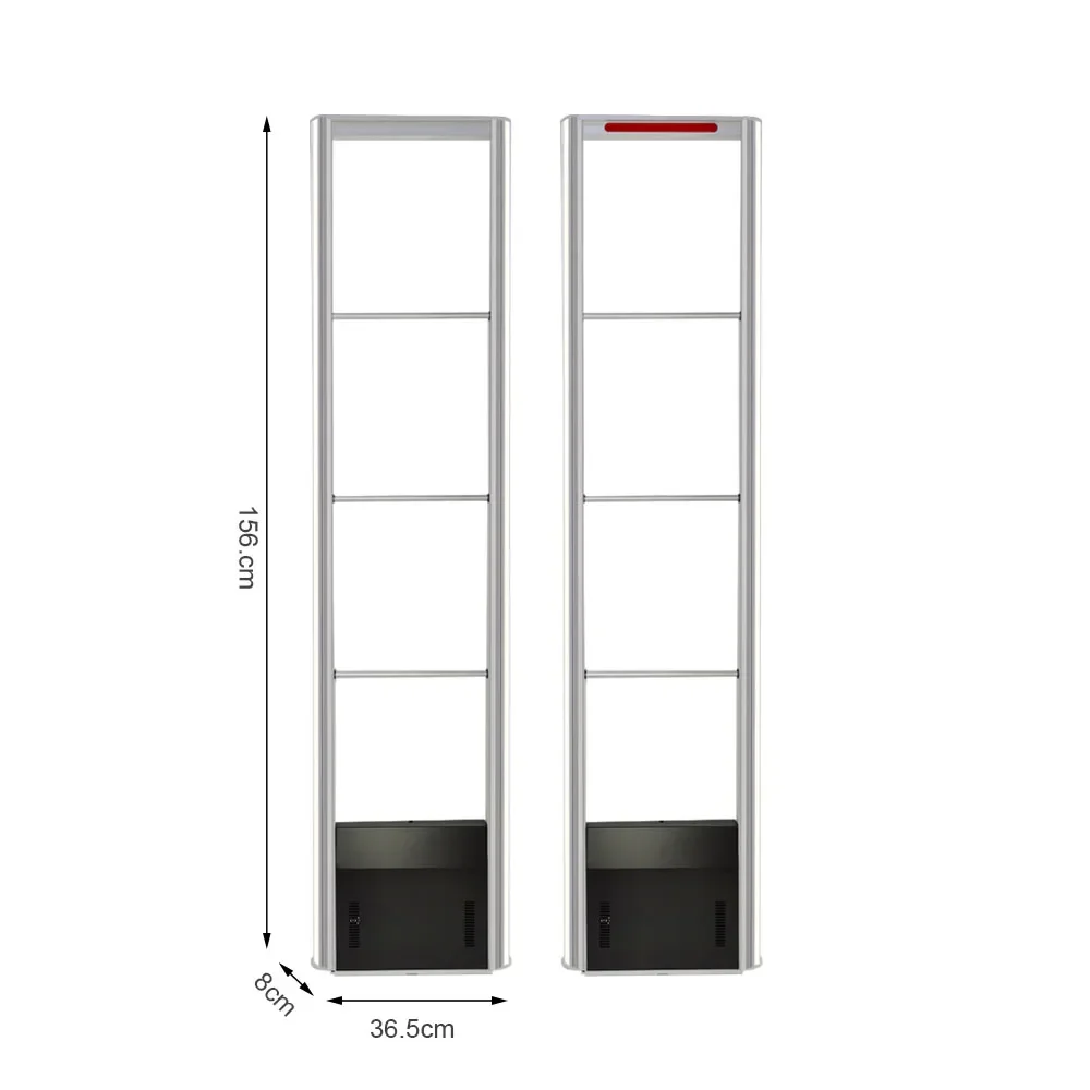 Retail Anti-diefstal 8,2 mhz EAS RF Dual System EAS-detectiepoort 8,2 mhz RF-systemen voor winkels