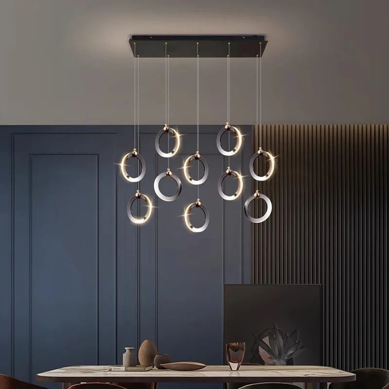 Nordic home decoration  crystal chandelier  restaurant chandelier chandelier ceiling lamp villa chandelier indoor lighting lamps