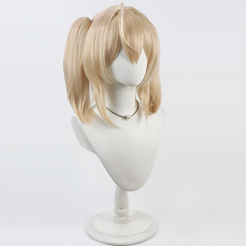 NIJISANJI الظاهري يوتيوب Vtuber Kazuma Iroha Cos شعر مستعار تأثيري هالوين كرنفال الدعائم حفلة الشعر الاصطناعية + غطاء شعر مستعار #3