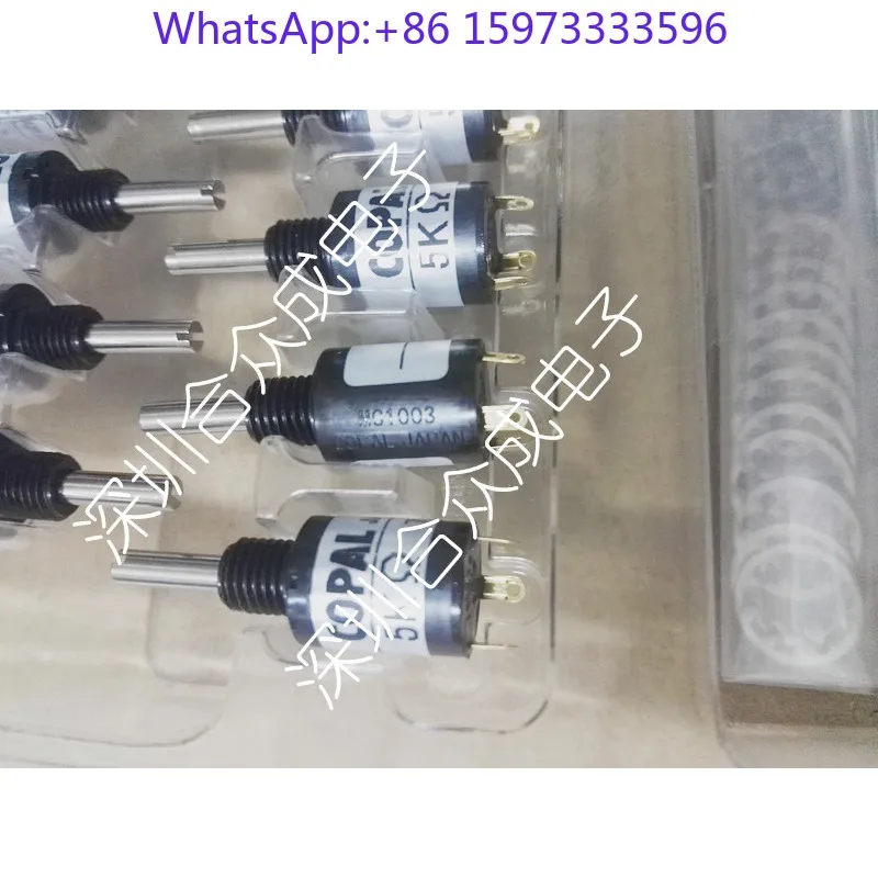 1pcs 3‑Turn Multi‑Turn Potentiometer MC1003‑000‑502 10mm Outer Diameter for Industrial Precision Control Equipment Spare Parts