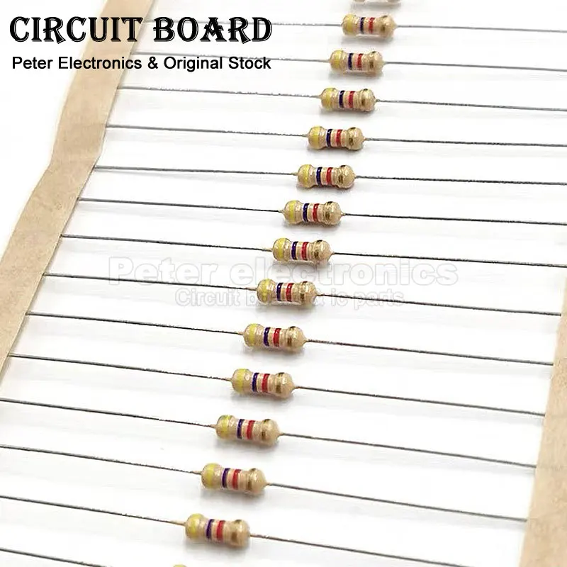 10pcs 1/2W Carbon Film Resistor 0.5W 5% 1R 10M 0R 10R 100R 220R 330R 0.1 1K 2.2K 4.7K 10K 22K 47K 100K 1M 0 10 100 220 330 Ohm