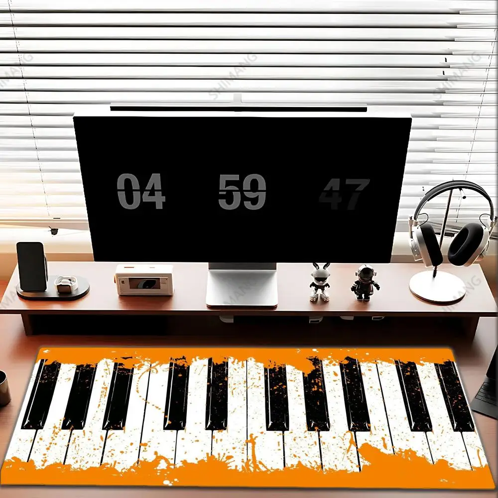 الاتجاه خمر الموسيقى ملاحظات البيانو الألعاب ماوس الوسادة الكمبيوتر المحمول ألعاب ماوس الوسادة أنيمي المضادة للانزلاق حصيرة لوحة المفاتيح حصيرة مكتبية ل Overwatch #2