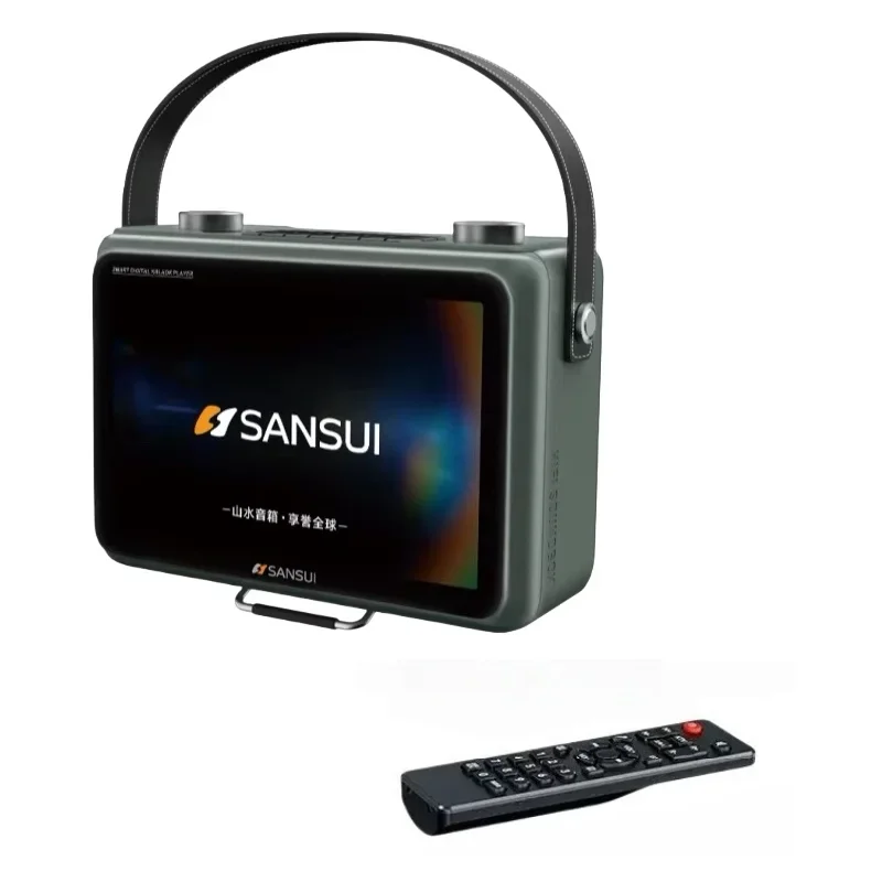 SANSUI Bluetooth Speaker 10.1-inch High-Definition Video Player