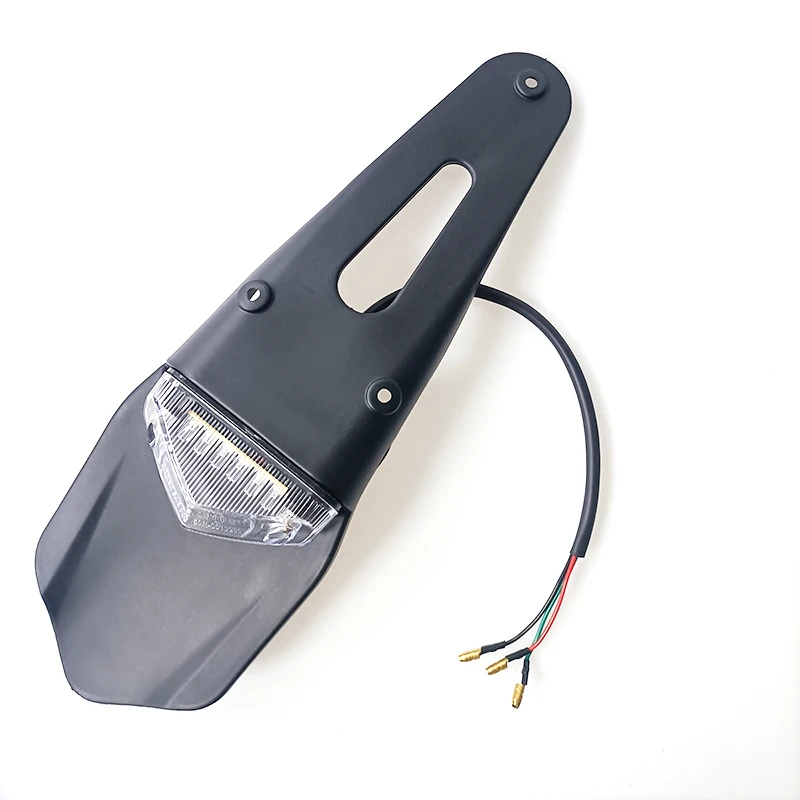 Motorcycle LED Tail Light Rear Fender Brake Stop Taillight MX Trail Supermoto Fit For KTM EXC 250 450 530 Universal Accessories