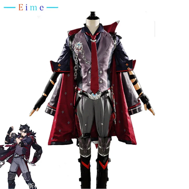 

Game Genshin Impact Wriothesley Cosplay Costume Fancy Party Suit Halloween Carnival Uniforms Anime Clothing Custom Made