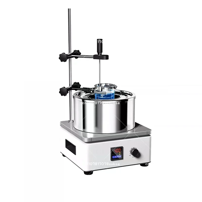 Digital Display Magnetic Stirrer Laboratory Water Bath Pot Constant Temperature Heating Oil Bath Pot Heat Transfer Dual-purpose