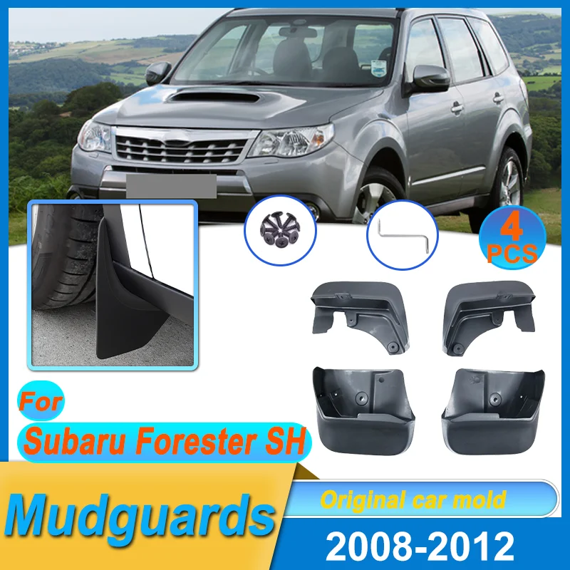 

For Subaru Forester SH 2008 2009 2010 2011 2012 Fender Mudguard Mud Flaps Guard Splash Flap Car Accessorie Auto Replacement Part