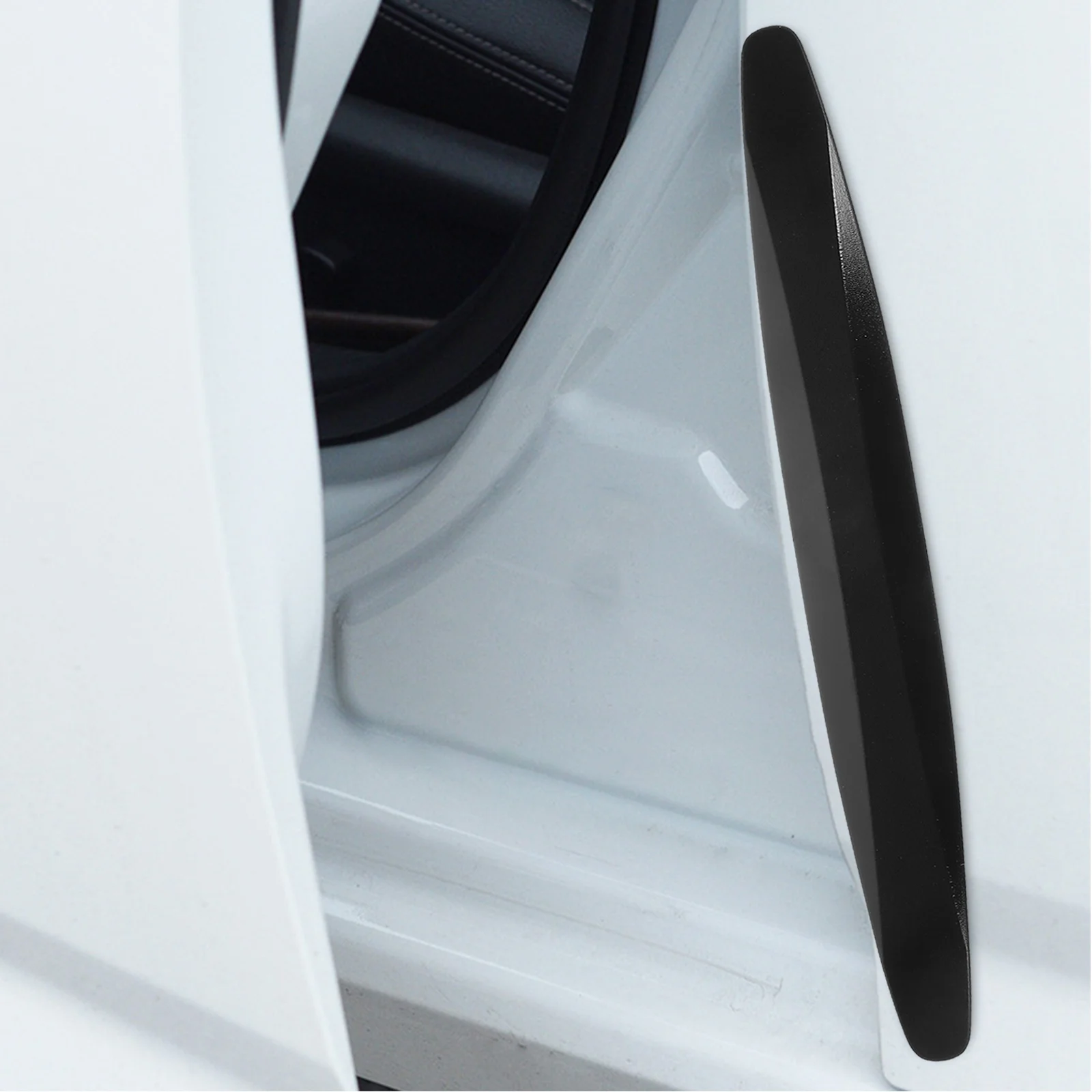 

2 Pcs Car Door Edge Bumper Guards Protector PU Anti Collision Barrier Anti-collision