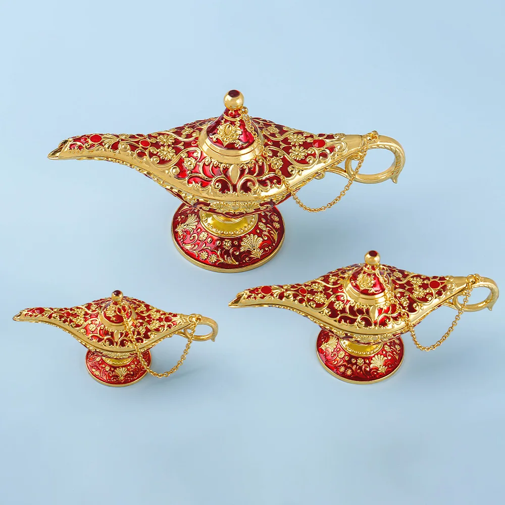 Aladdin's Magic Lamp creative ornaments, Xinjiang tourist souvenirs, home decorations, alloy ornaments
